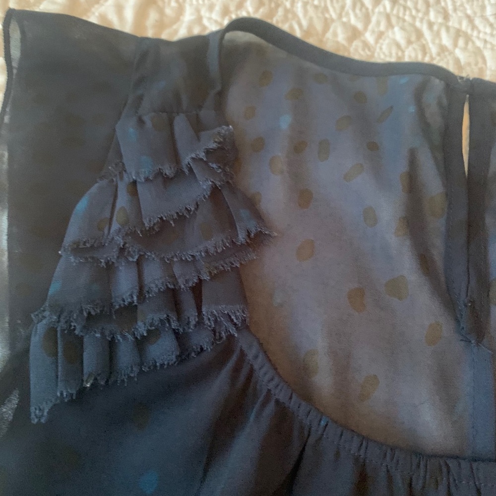 GAP Leopard Ruffle Tank - Picture 2 of 6